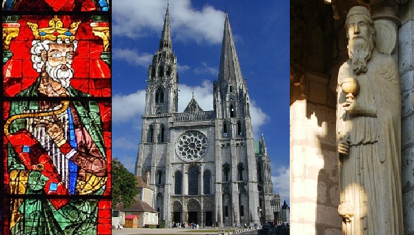 chartres-catedral-davi-melkisedek