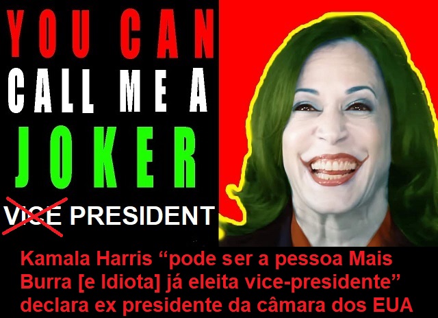 Kamala Harris Pode Ser A Pessoa Mais Burra E Idiota J Eleita Vice