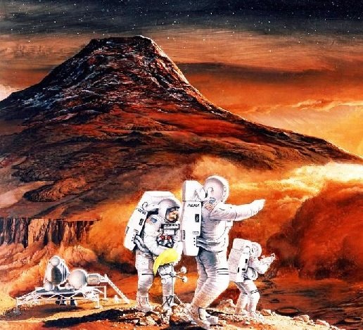 Resultado de imagem para “Eu vi HOMENS caminhando em Marte”