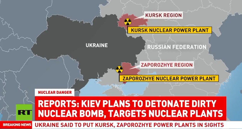 Ucrânia prepara 'Ataque Nuclear Sujo' em Usinas nucleares da Rússia ...